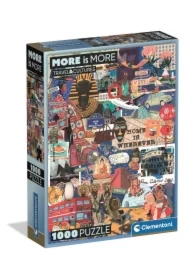 Puzzle 1000 el. Compact Travel&Cultures