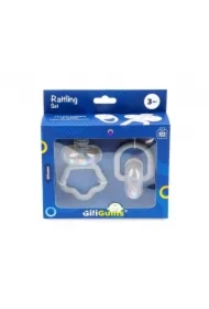 Zestaw grzechoczący szary