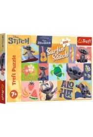 Puzzle 200 el. Hawajskie przygody Stitch