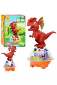 Dinozaur interaktywny na latającym spodku