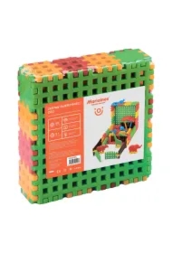 Klocki konstrukcyjne dla najmłodszych Zwierzyniec 50 elementów