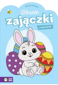 Wiosenne malowanki. Wesołe zajączki