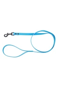 Smycz dla psa z wytrzymałej gumy, niebieski, 16mm/1, 2m