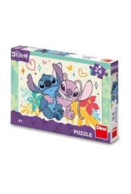 Puzzle 24 el. Stitch i Angel