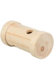 Snack Roll, zabawka na przysmaki, dla gryzoni, drewno, 6 x 11 cm