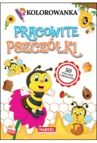 Kolorowanka Pracowite pszczółki
