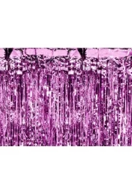 Kurtyna Party purpurowy