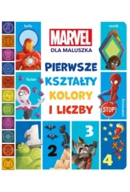Pierwsze kształty, kolory i liczby. Marvel dla maluszka