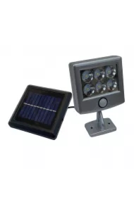 Lampka solarna naścienna via