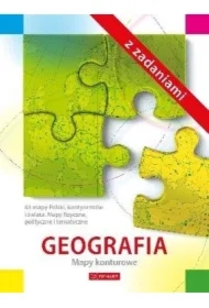 Geografia. Mapy konturowe z zadaniami
