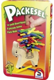 Gra Balansujący Osiołek w metalowej puszce