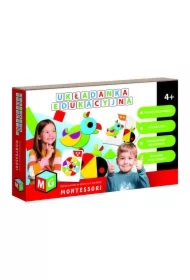 Montessori - układanka edukacyjna - Papuga