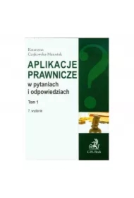 Aplikacje Prawnicze W Pytaniach I Odpowiedziach 1