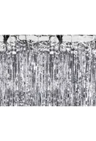 Kurtyna srebrna 90x250 cm