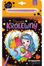 Niezwykłe królewny. Zdrapywanka z rysikiem