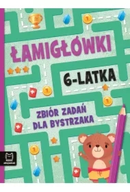 Łamigłówki 6-latka. Zbiór zadań dla bystrzaka