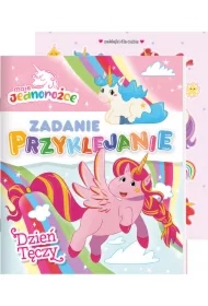 Moje Jednorożce Zadanie przyklejanie 3 Dzień tęczy