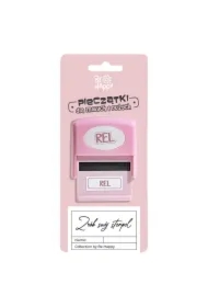 Pieczątka z napisem - Rel