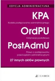Edycja administracuyjna Kodeks postępowania..