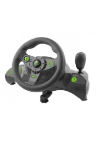 Kierownica PS3/PC USB NITRO czarno-zielona