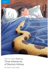 PER. Three Adventures of Sherlock Holmes. Book with Digital Version and audio. Level 4