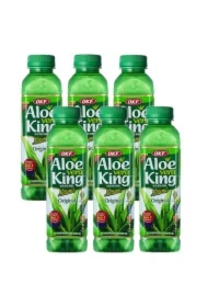 Napój Aloe Vera King z cząstkami aloesu Zestaw