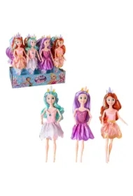 Lalka dziewczynka w sukience MIX