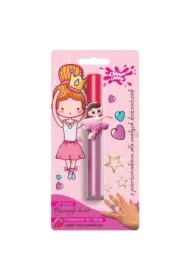 Błyszczyk do ust z pierścionkiem - lody truskawkowe