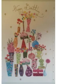 Karnet B6 + koperta Kwiaty w wazonach MO3369W1