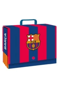 Teczka z rączką FC Barcelona XL 9cm