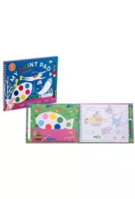 Kolorowanki z farbkami podwodny świat