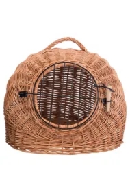 Kosz wiklinowy dla kota średni 50cm