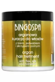 Kuracja arganowa do włosów z lnem