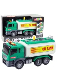 Ciężarówka cysterna woda światła dźwięki zielona