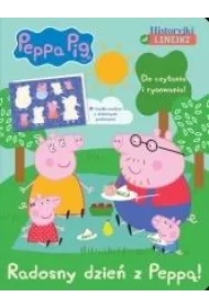 Świnka Peppa. Historyjki od linijki. Radosny dzień