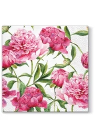 Serwetki Różowe piwonie