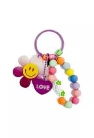 Breloki kwiatek. Fioletowy