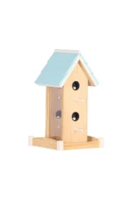 Karmnik dla ptaków, drewniany, 18, 5 x 18, 5 x 32cm