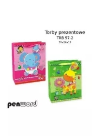 Torebka prezentowa 32x26x12cm MIX