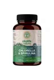 Ekologiczna Chlorella&Spirulina Suplement diety