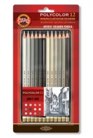 Kredki ołówkowe Polycolor w metalowym opakowaniu 3822