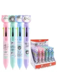 Długopis automat So Many Cats 6 kolorów