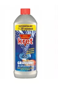 Granulki do udrożniania rur