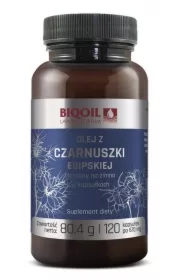 Olej z czarnuszki egipskiej tłoczony na zimno Suplement diety