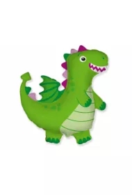 Balon foliowy Smok zielony