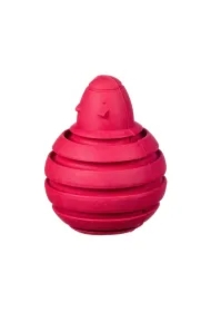 Myszka - bombka na przysmaki, czerwona M, 8 cm