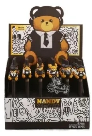 Długopis żelowy Bear 0,5mm nieb (36 szt)