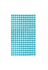Kryształki samoprzylepne blue