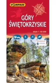 Góry Świętokrzyskie mapa skala 1 : 60 000