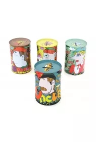 Skarbonka metalowa 12x8cm MIX